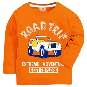 Tuchipoo Boys Full Sleeves Cotton T-Shirt